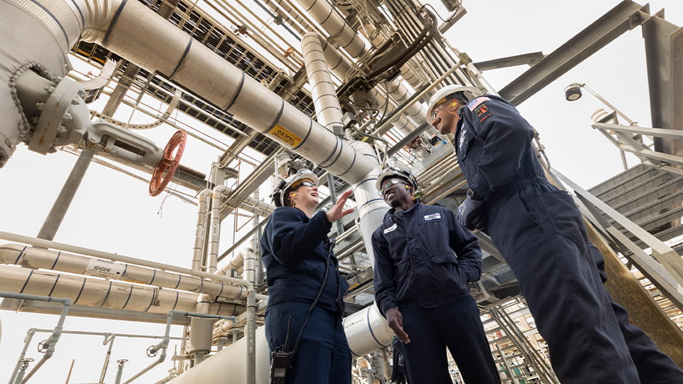Chevron Phillips Chemical thrives on a blend of experience levels, cultures, talents, perspectives and decision-making styles.