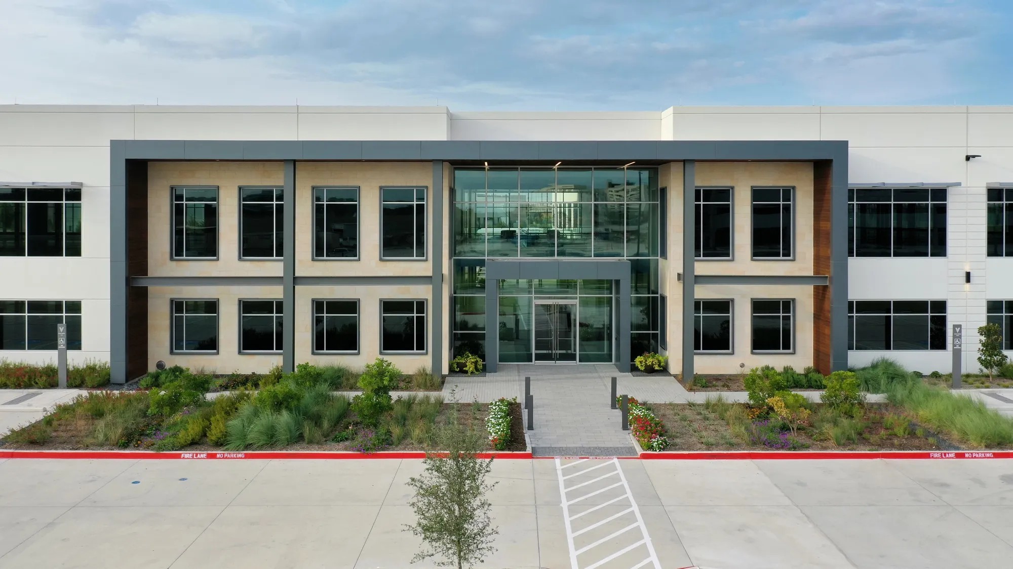 Front of admin building