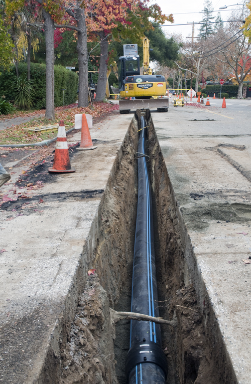 City of Palo Alto Uses HDPE Pipe for Water Distribution System Upgrades